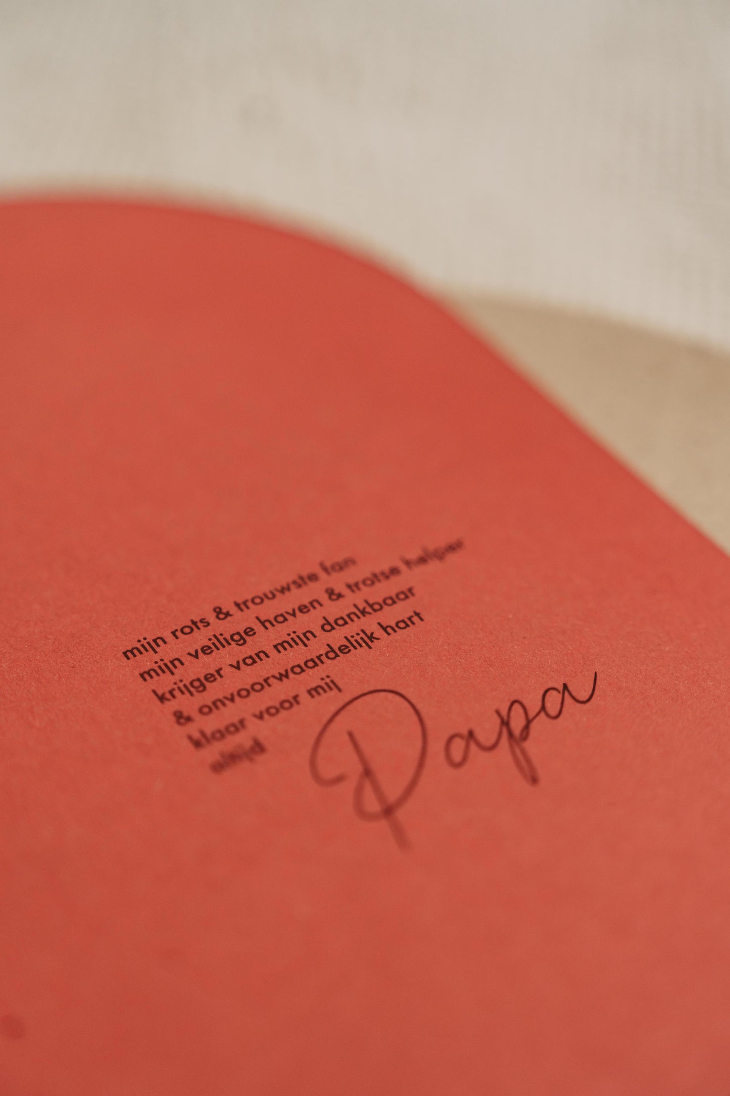 Ode aan papa