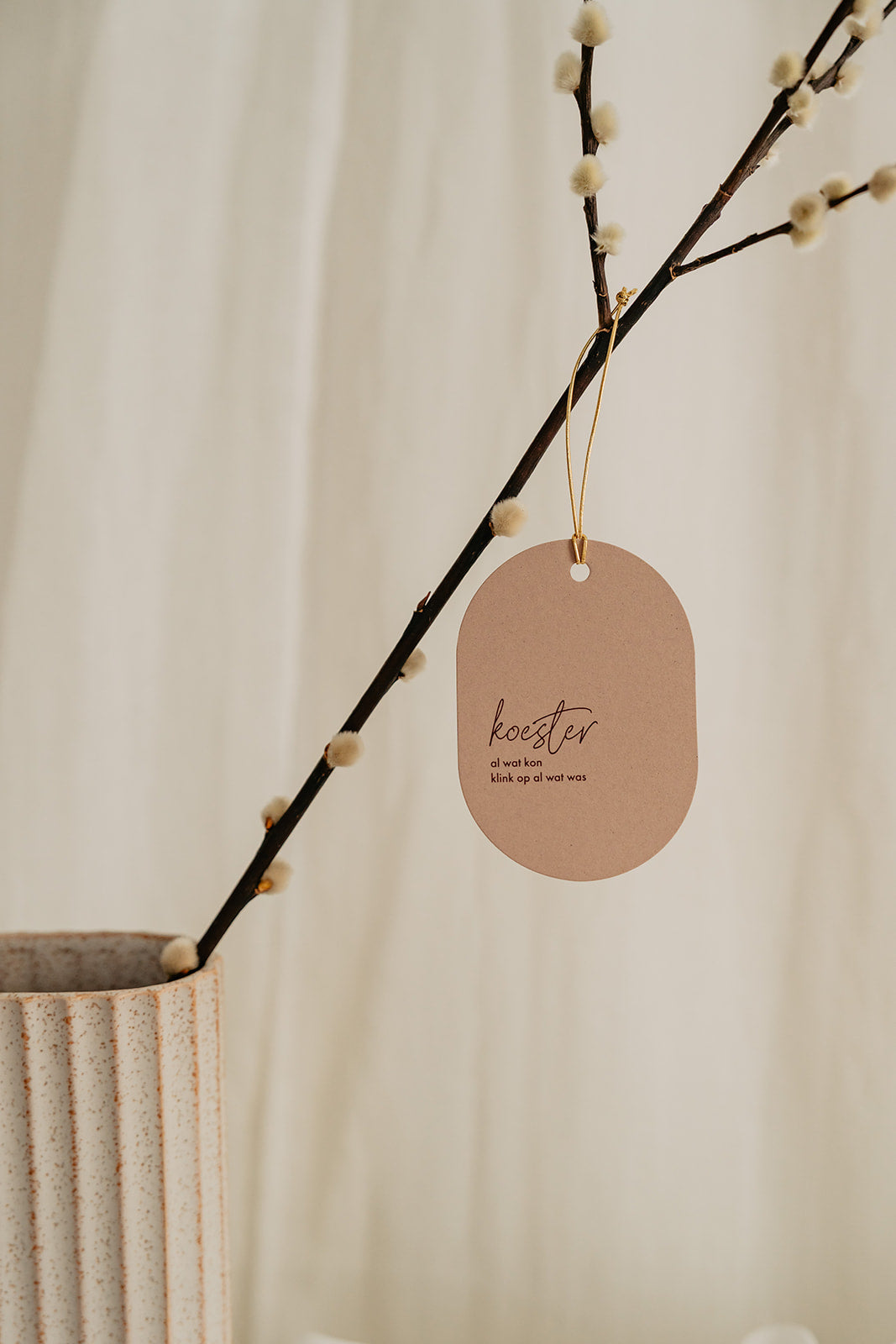 Cadeaulabel Koester