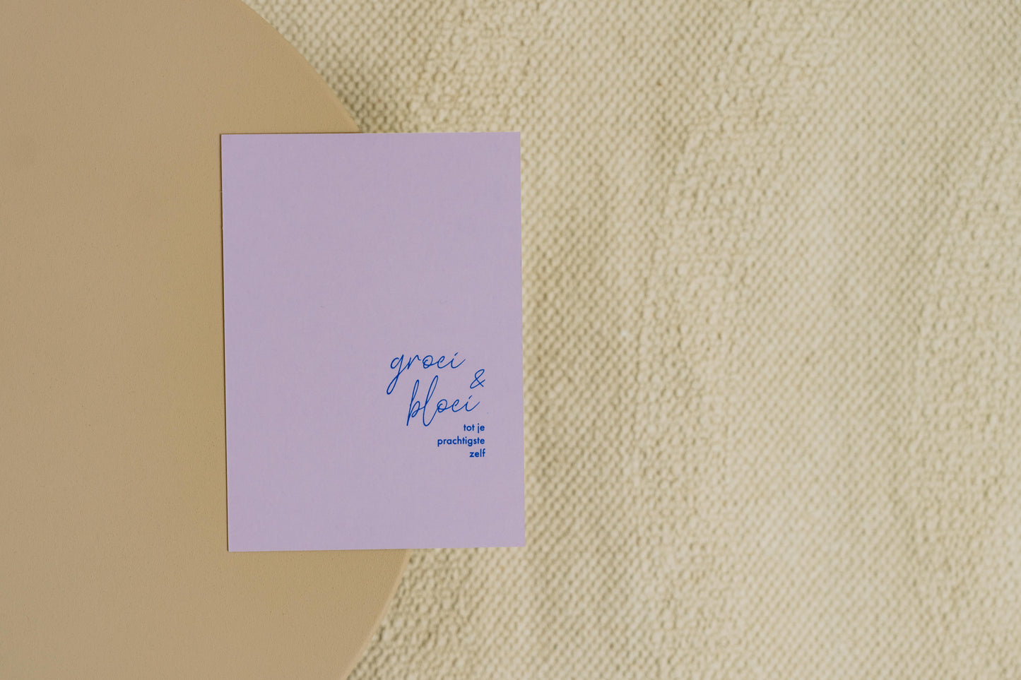 Set 5 woordkaarten - Groeien & bloeien
